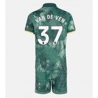 Tottenham Hotspur Micky van de Ven #37 Tretí Detský futbalový dres 2024-25 Krátky Rukáv (+ trenírky)